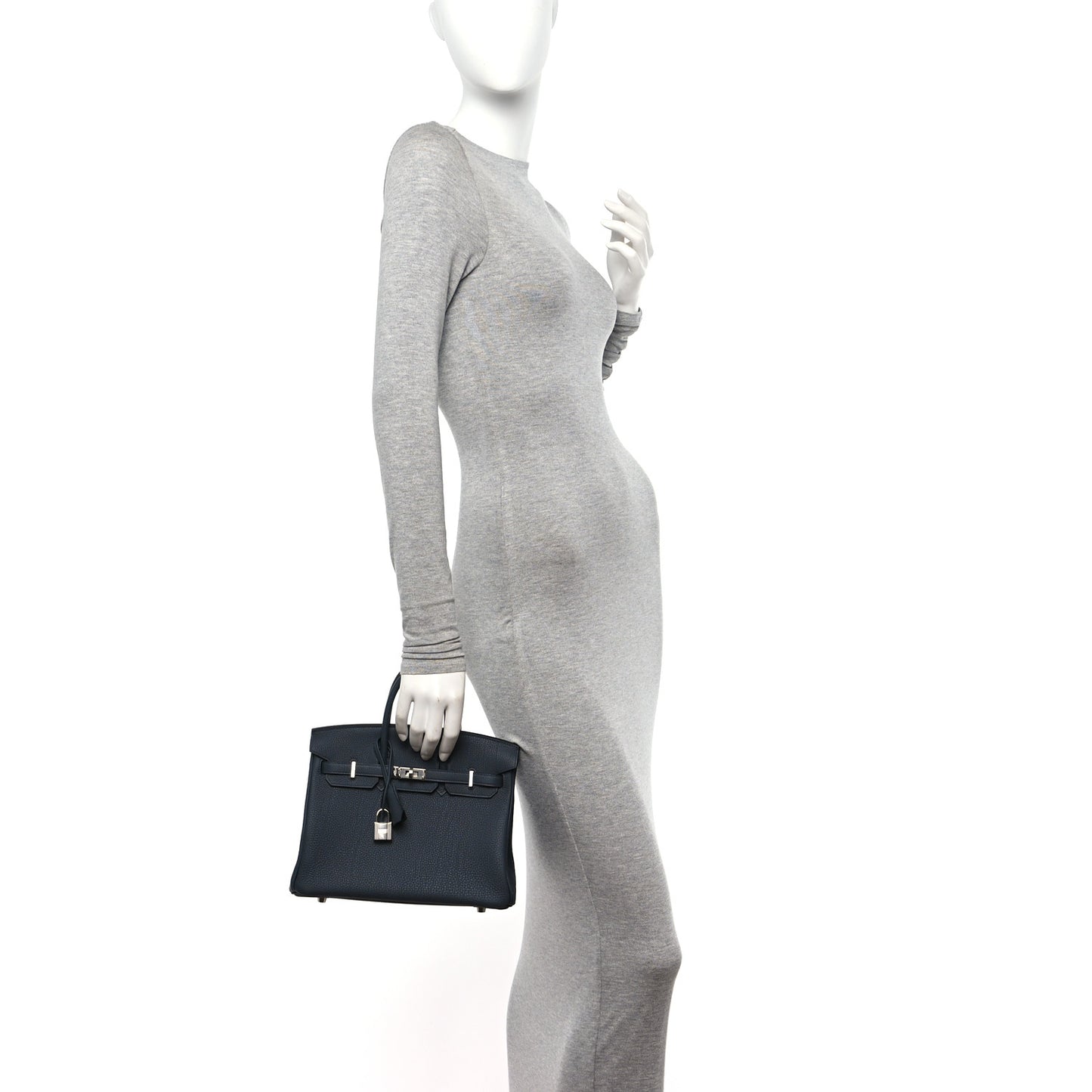 Togo Birkin 25 Gris Misty