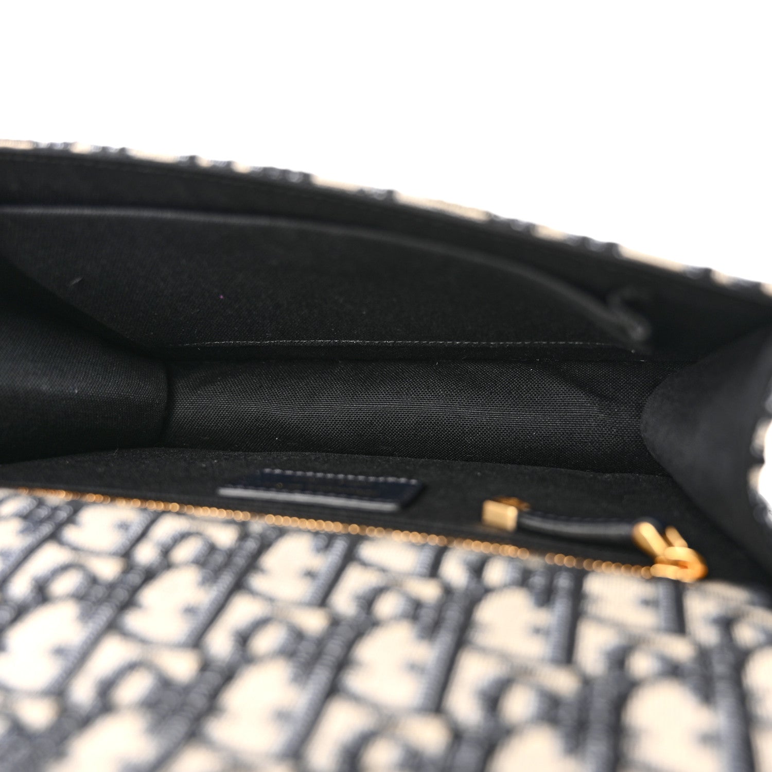 Christian Dior Oblique 30 Montaigne Flap Bag Blue 5 of 10