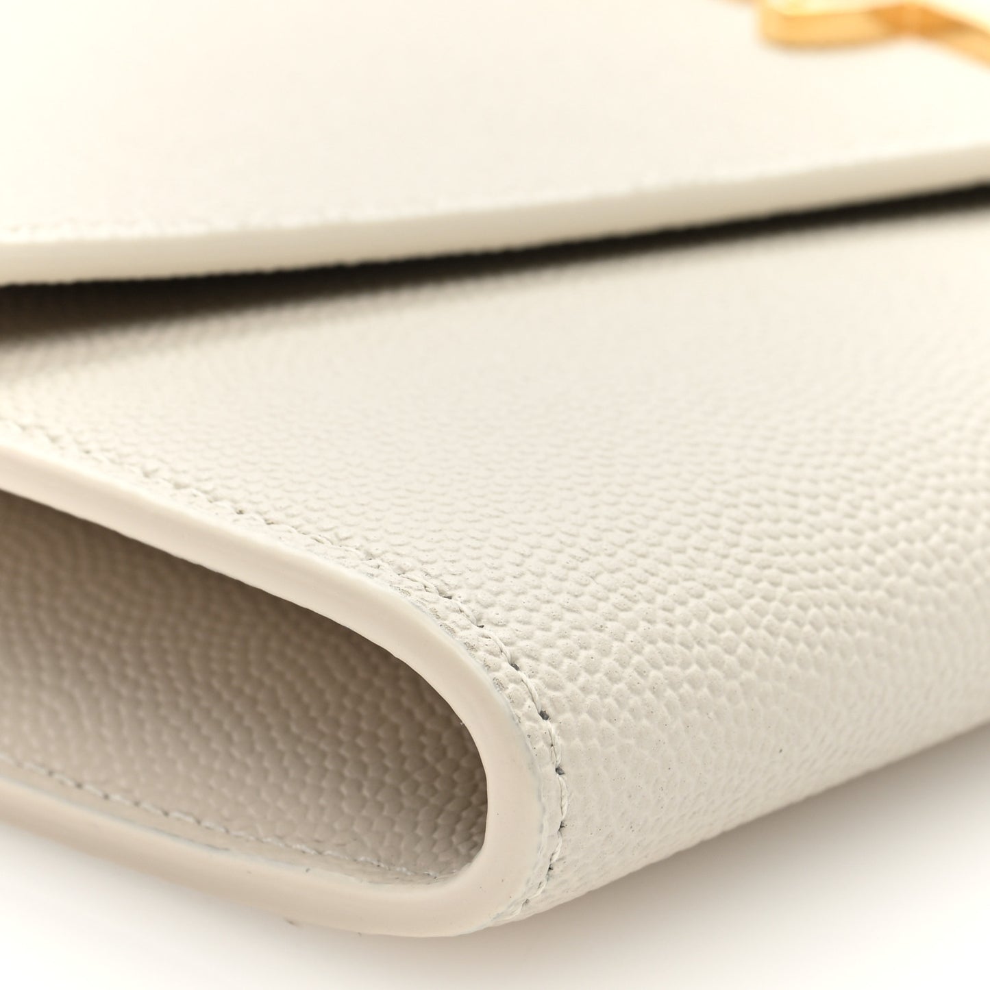 Grain De Poudre Monogram Uptown Chain Wallet Crema Soft