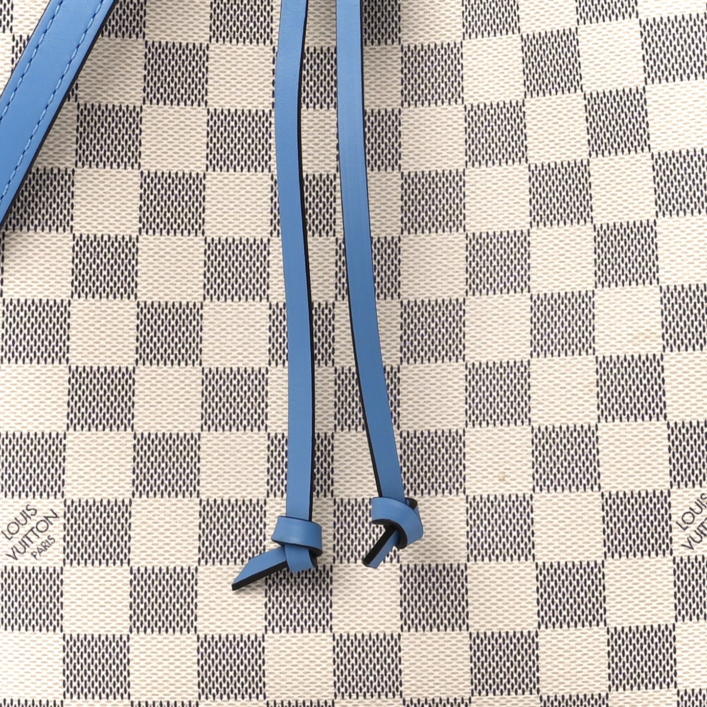 Damier Azur Neonoe MM Bleuet