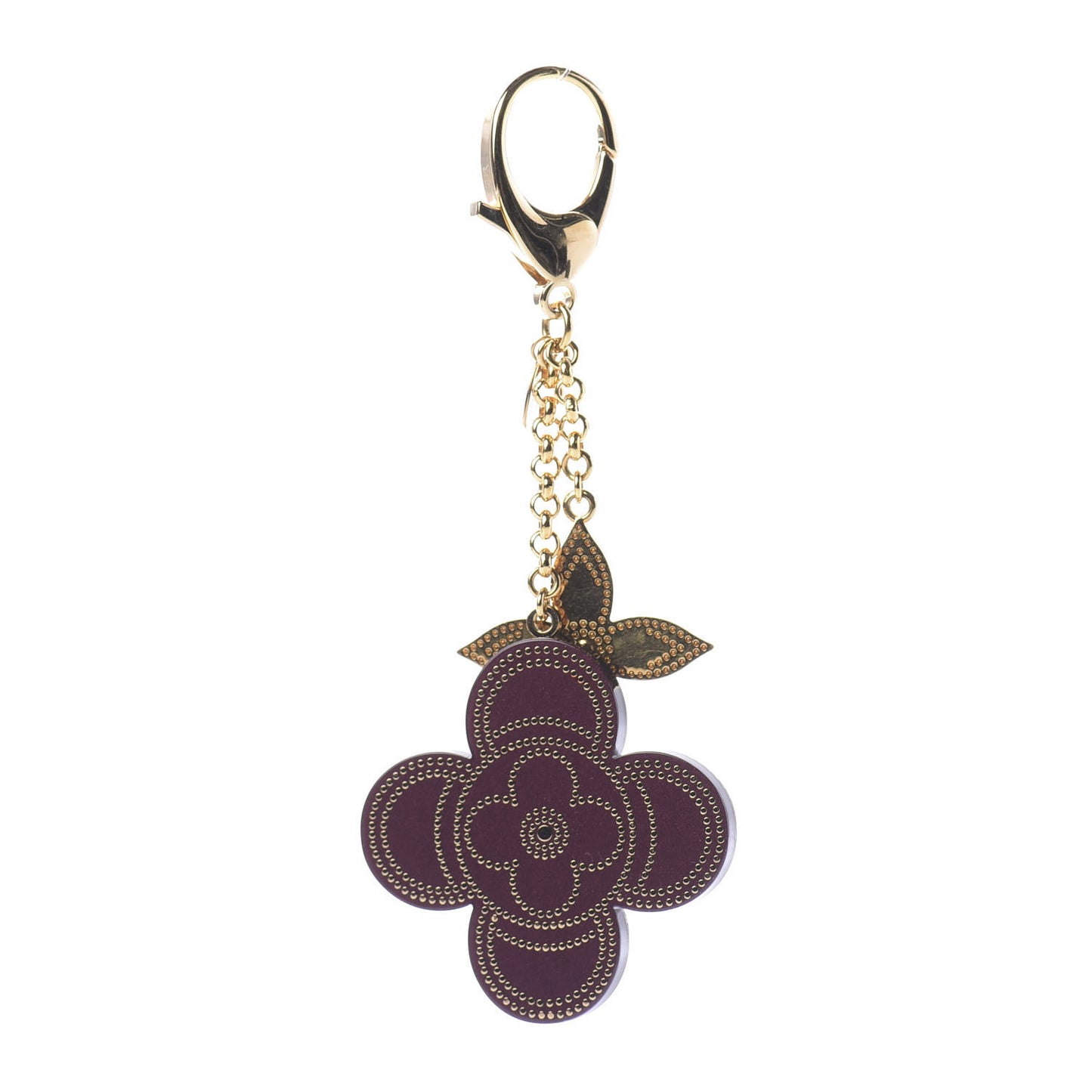 Stipply Flower Bag Charm Rouge Fauviste