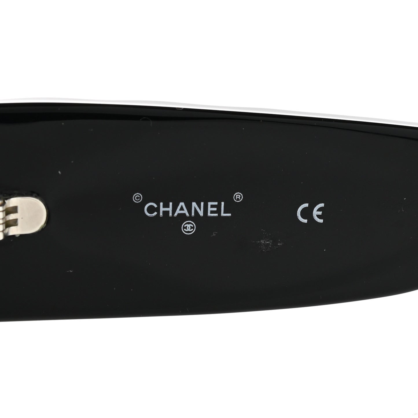 Acetate Quilted CC Pilot Sunglasses 71465 Black
