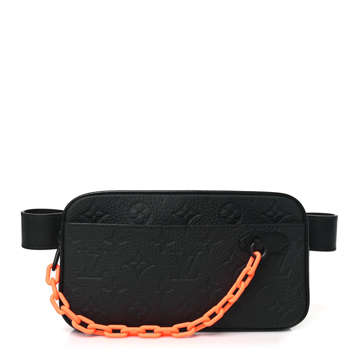 Taurillon Monogram Uniformes Solar Ray Soft Pochette Volga Belt Bag Black