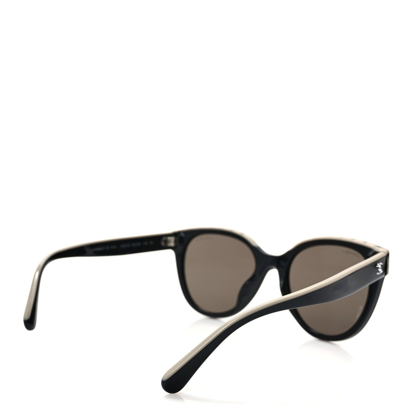 Acetate CC Butterfly Sunglasses 5414-A Black Beige