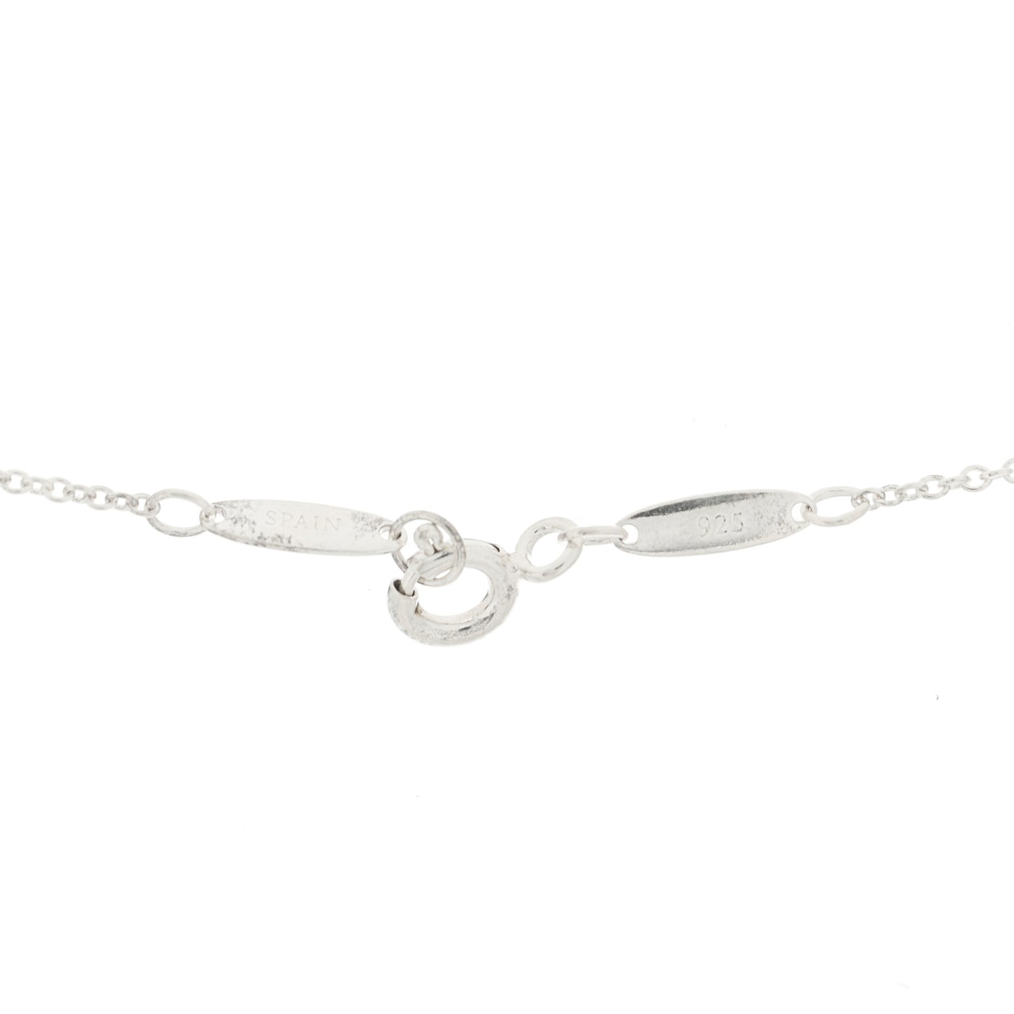 Sterling Silver Elsa Peretti Letter N Pendant Necklace