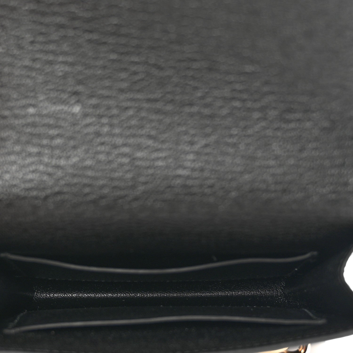 Hermes Chevre Mysore Roulis Slim Wallet Black 5 of 9