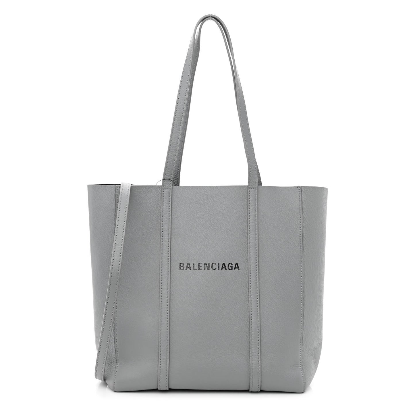 Calfskin XS Everyday Tote Balenciaga Grey Black