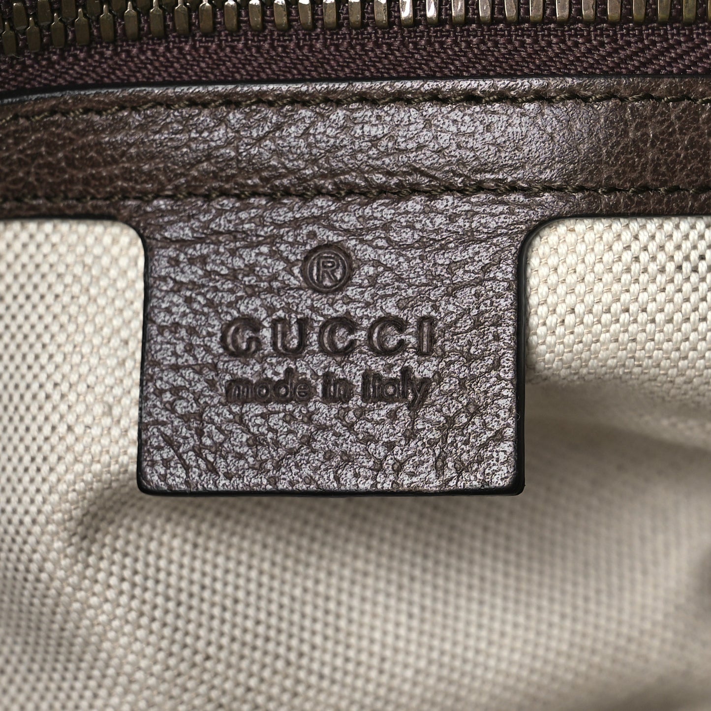 GG Supreme Monogram Web Medium Ophidia Shoulder Bag Beige New Acero
