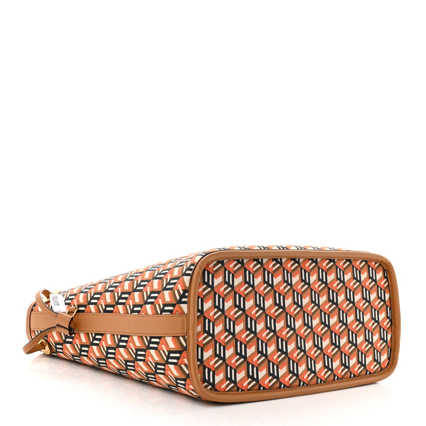 Visetos Small Liz Reversible Shopper Tote Cognac