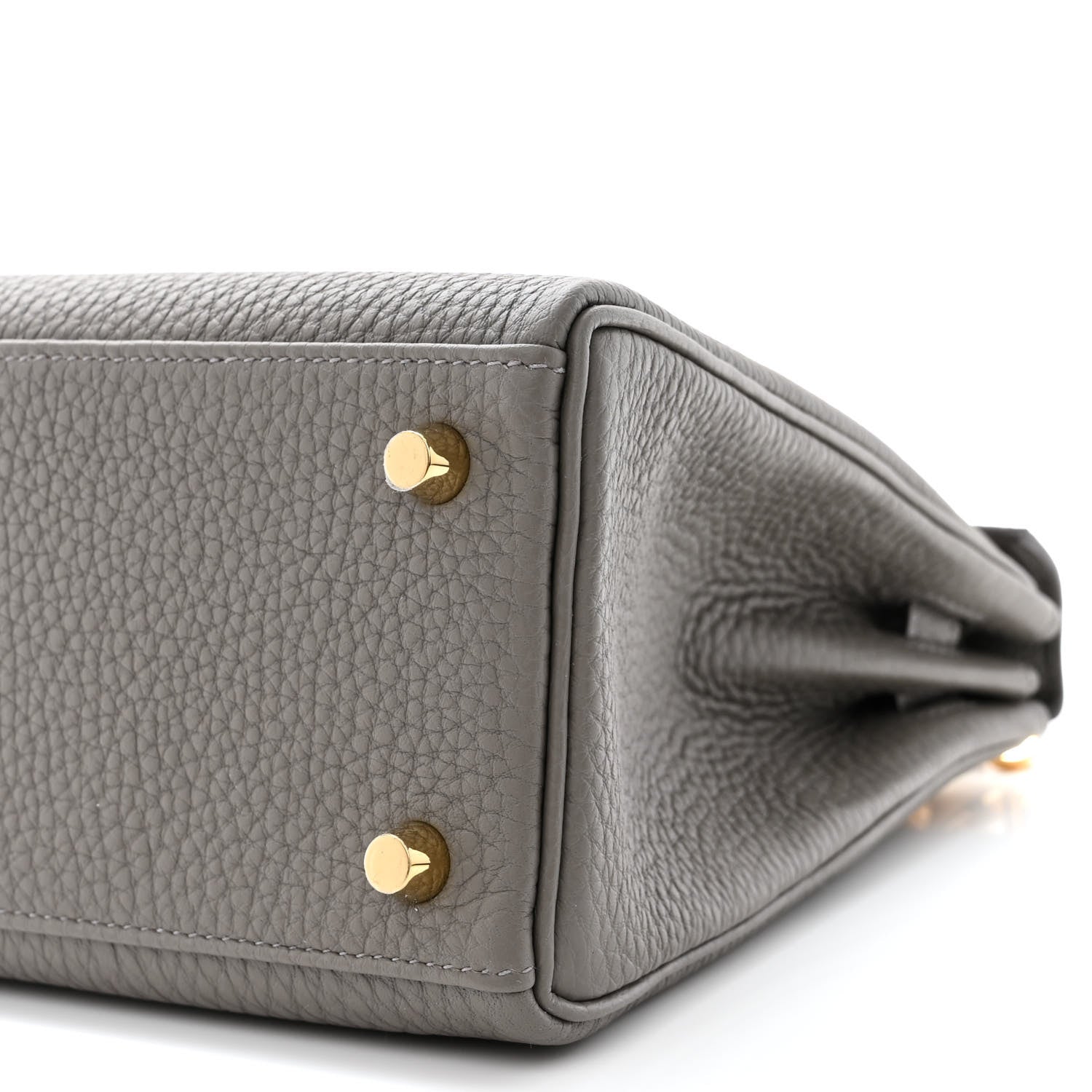 Hermes Togo Kelly Retourne 25 Gris Meyer 10 of 11