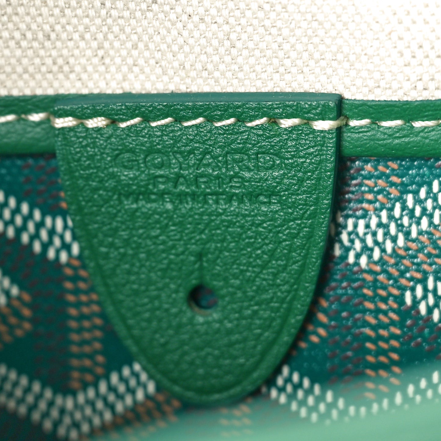 Goyardine Artois PM Green