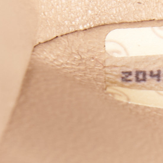 Lambskin Quilted Medium Single Flap Beige