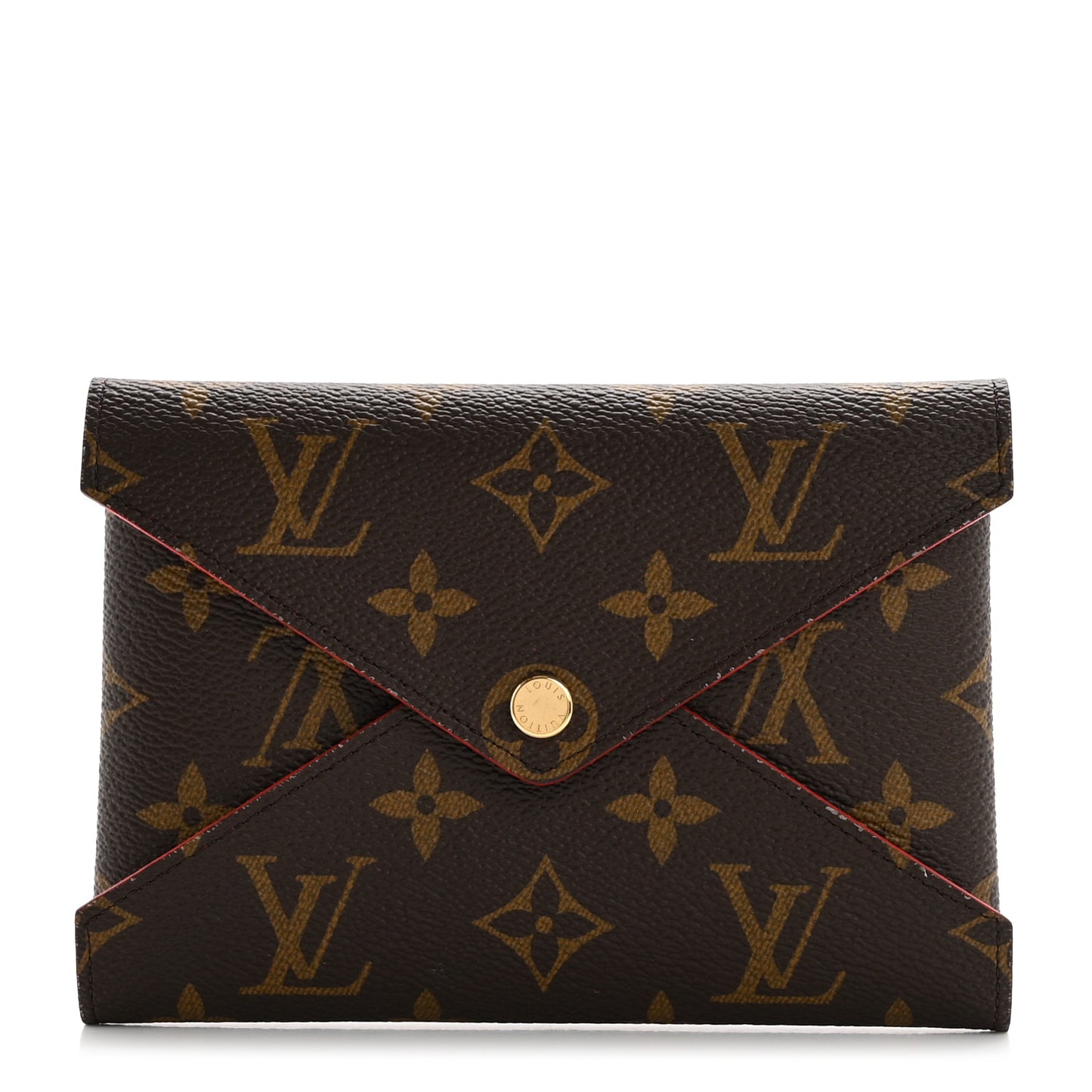 Monogram Medium Kirigami Pochette Insert Coquelicot