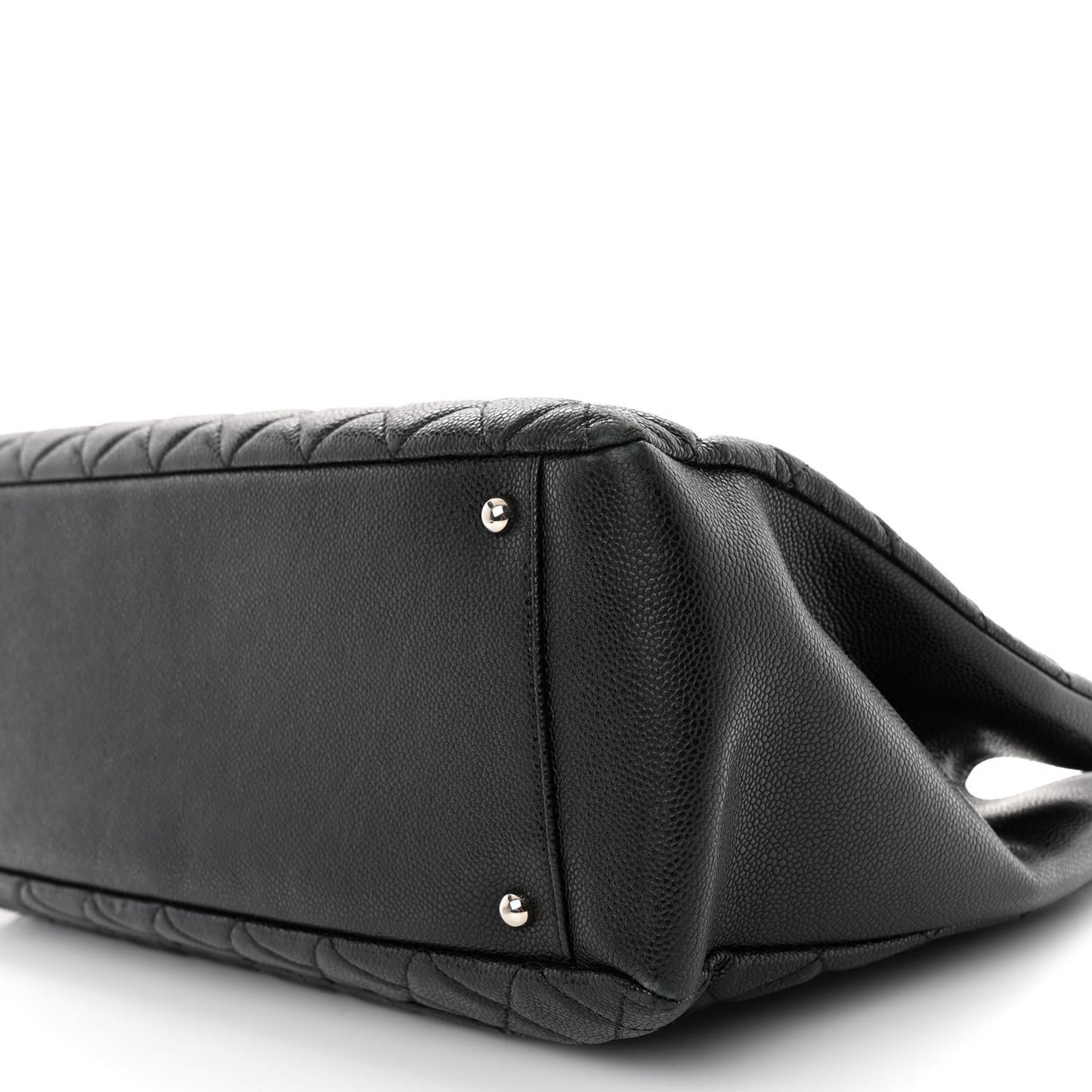 Caviar Quilted XL Grand Shopping Tote GST Black