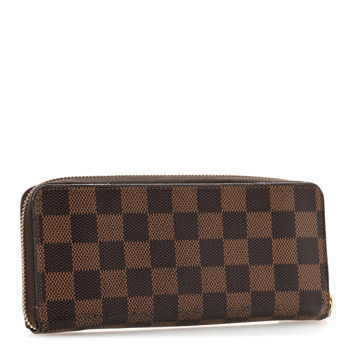Damier Ebene Clemence Wallet Cherry