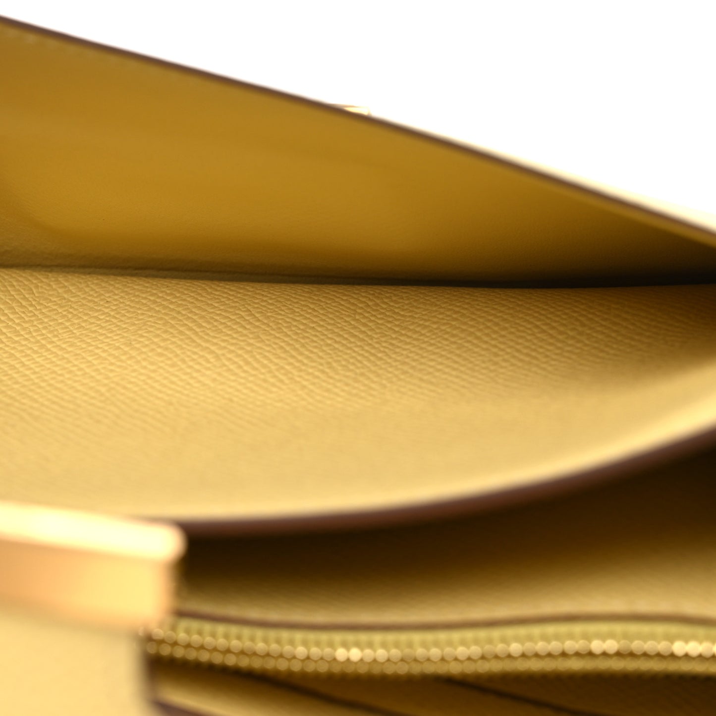 Epsom Constance Long Wallet To Go Wallet Jaune Poussin