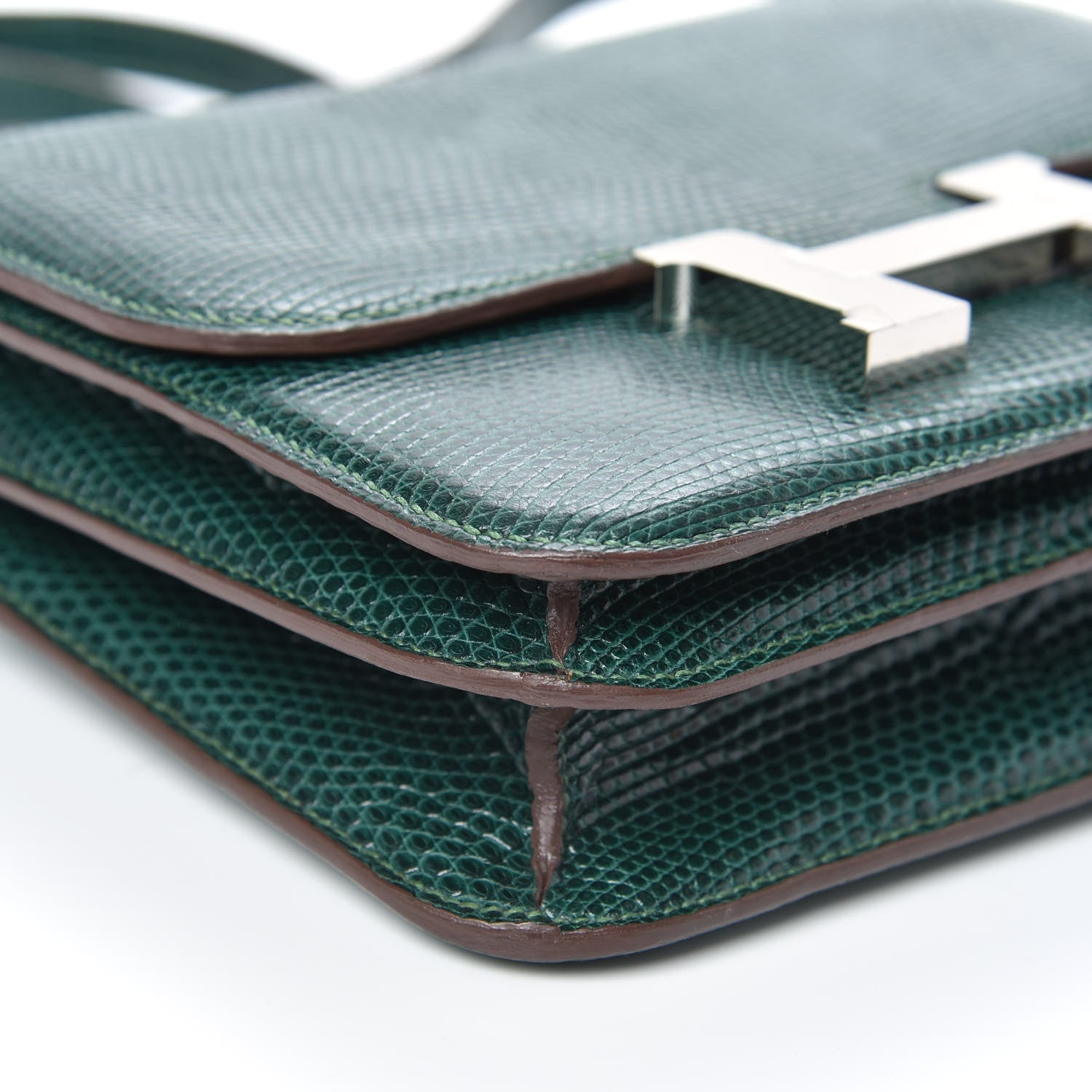 Hermes Lizard Constance 18 Malachite 8 of 17