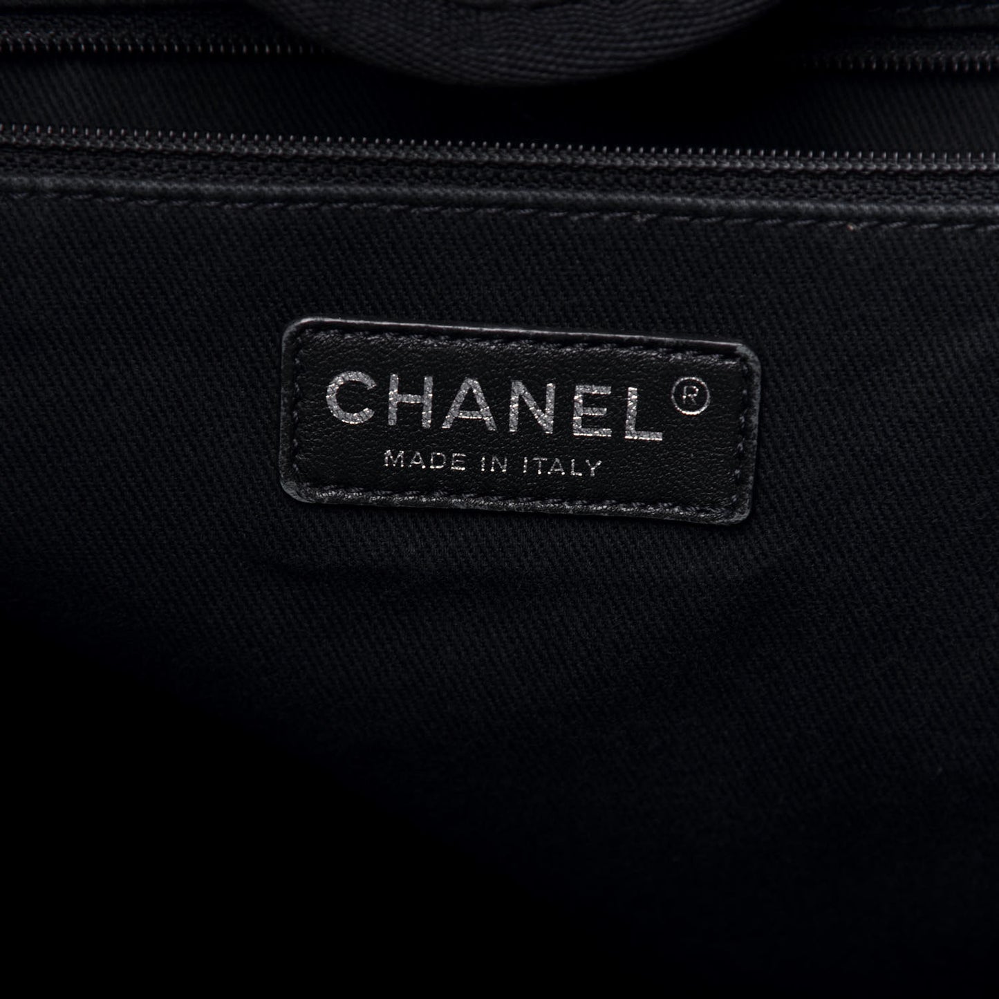 Denim Medium Deauville Tote Dark Blue