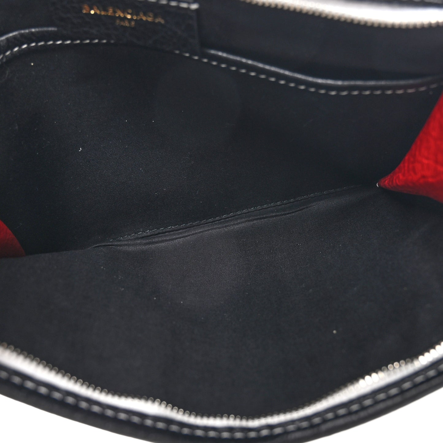Agneau Arena Multicolore Bazar Pouch Rose Gris White Black Rouge