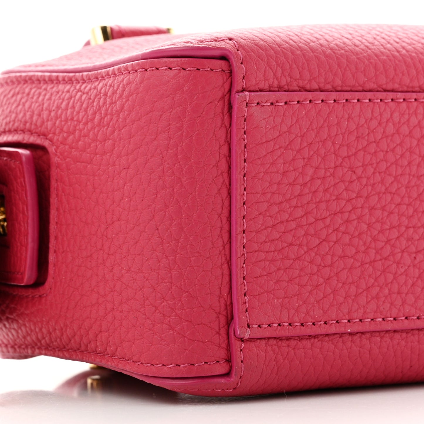 Taurillon Soft Nano Cool Box Satchel Framboise