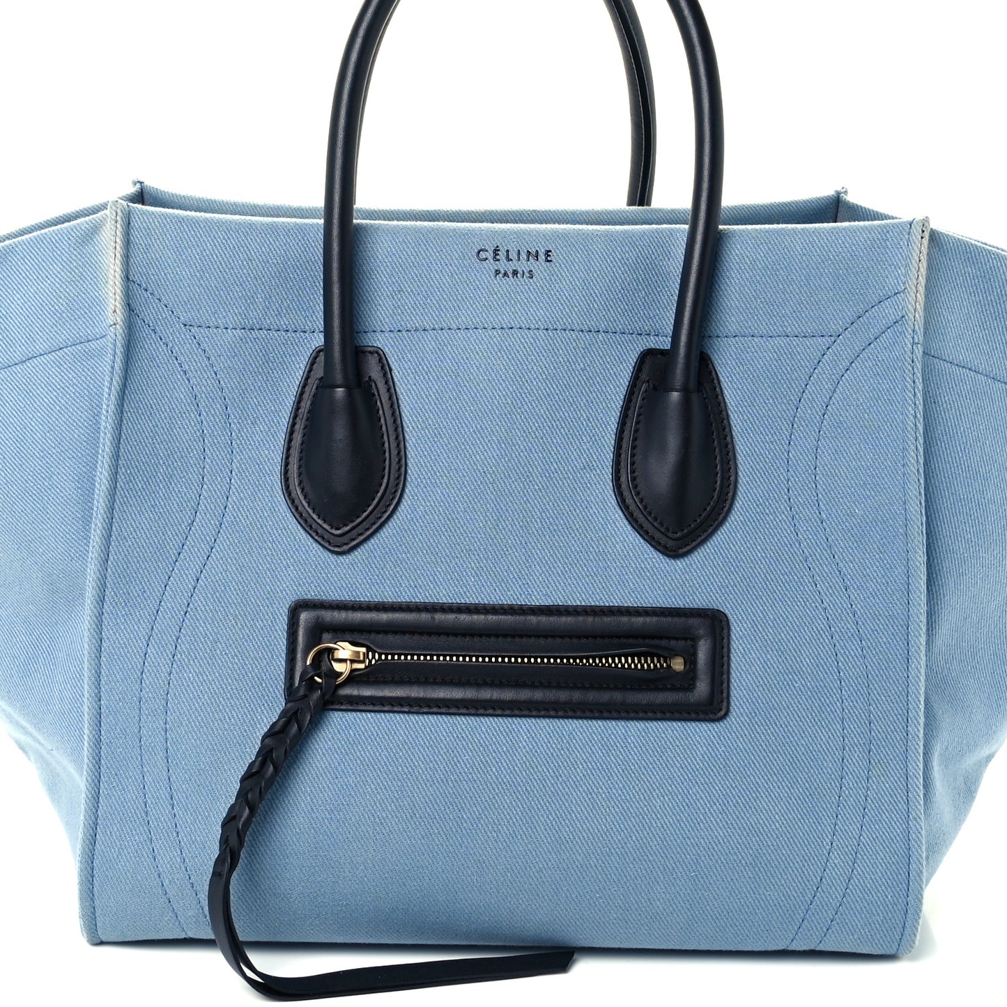 Cotton Canvas Medium Phantom Luggage Blue