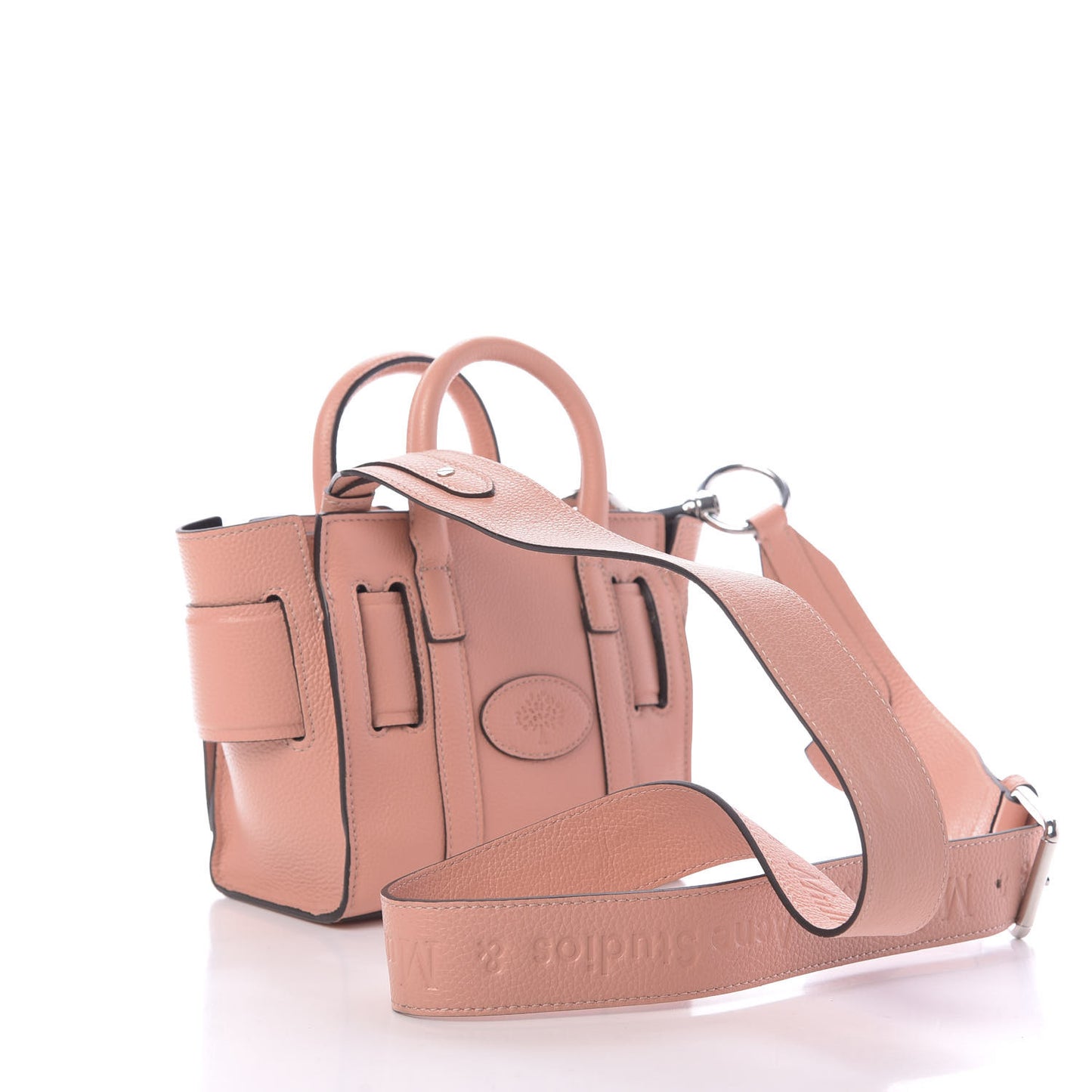 x ACNE STUDIOS Grained Calfskin Musubi Bayswater Satchel Pink