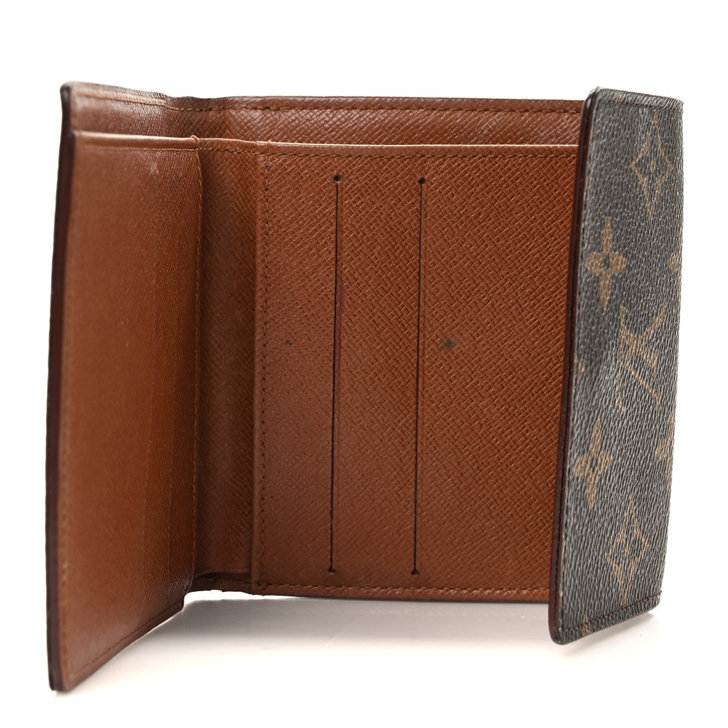 Monogram Porte-Monnaie Billets Cartes Credit Wallet
