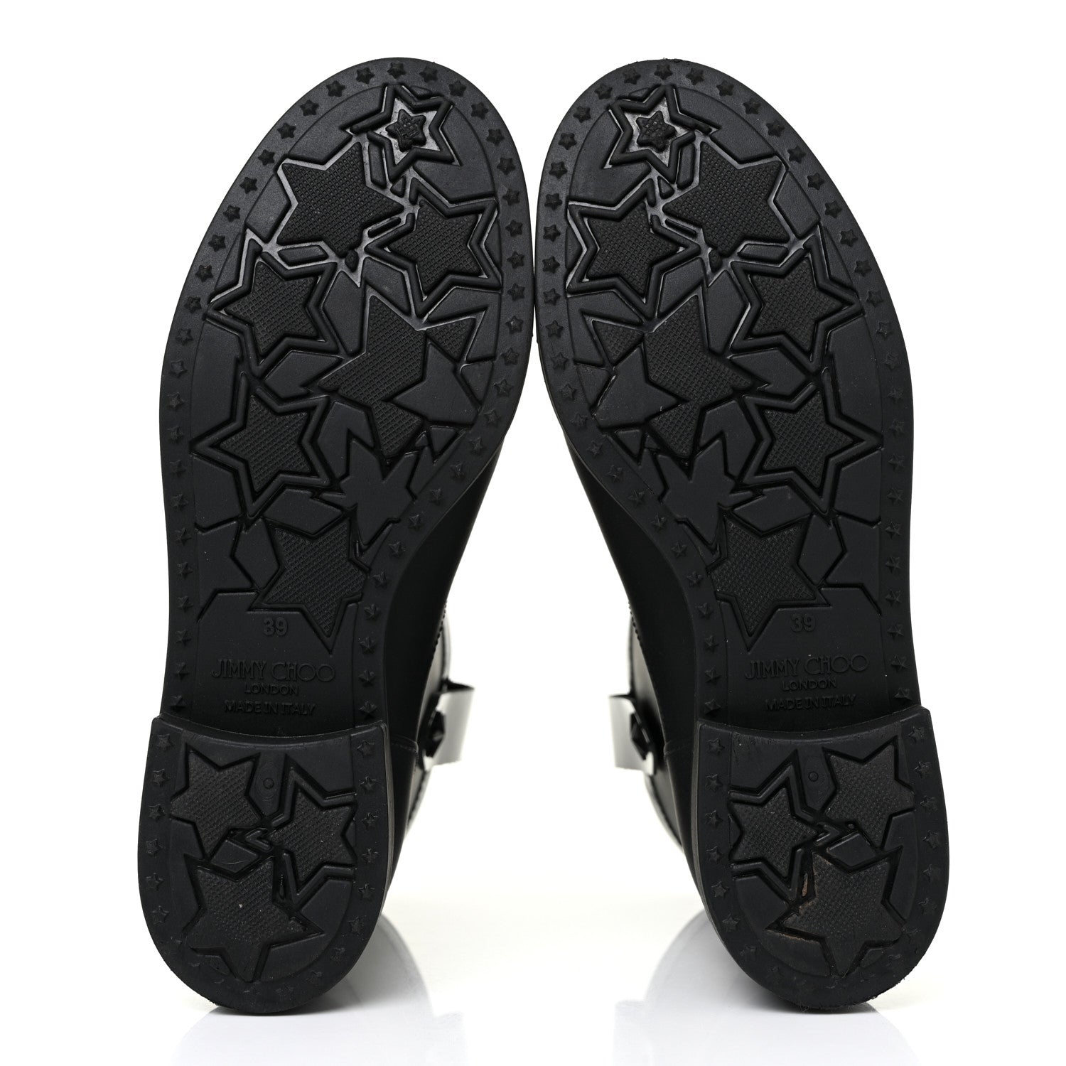 Jimmy Choo Rain Ankle Boots 39 Black 8 of 17
