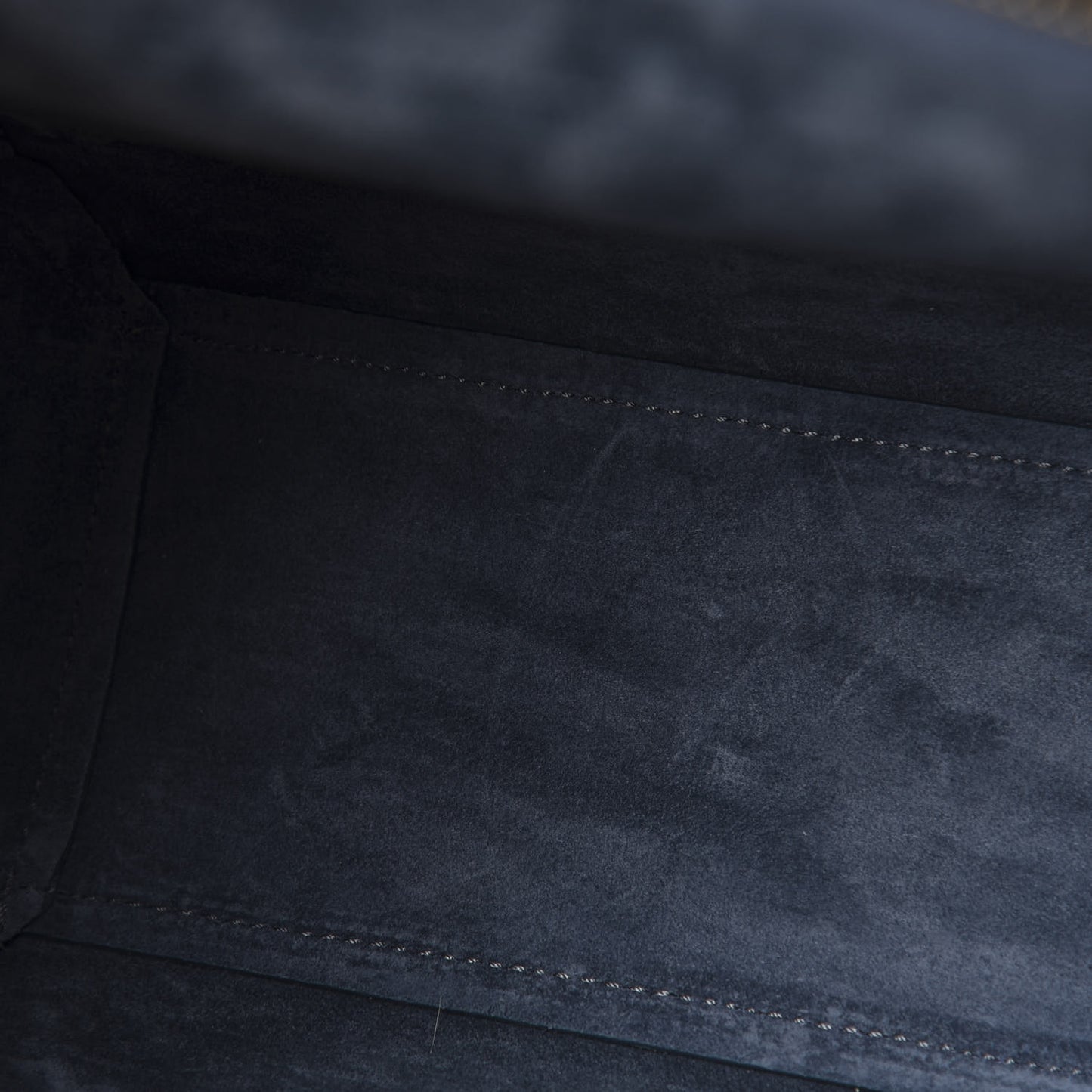 Grained Calfskin Nano Belt Bag Abyss Blue