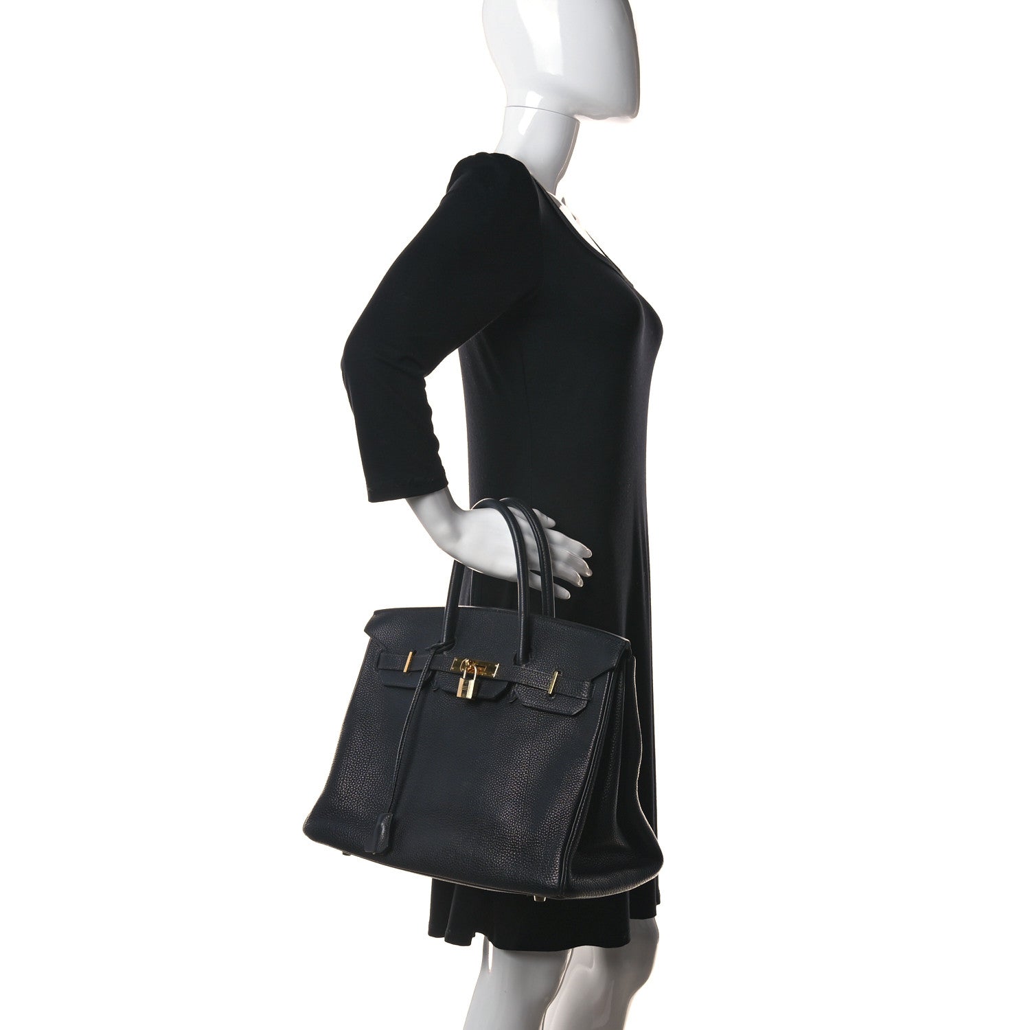 Hermes Togo Birkin 35 Black 2 of 32