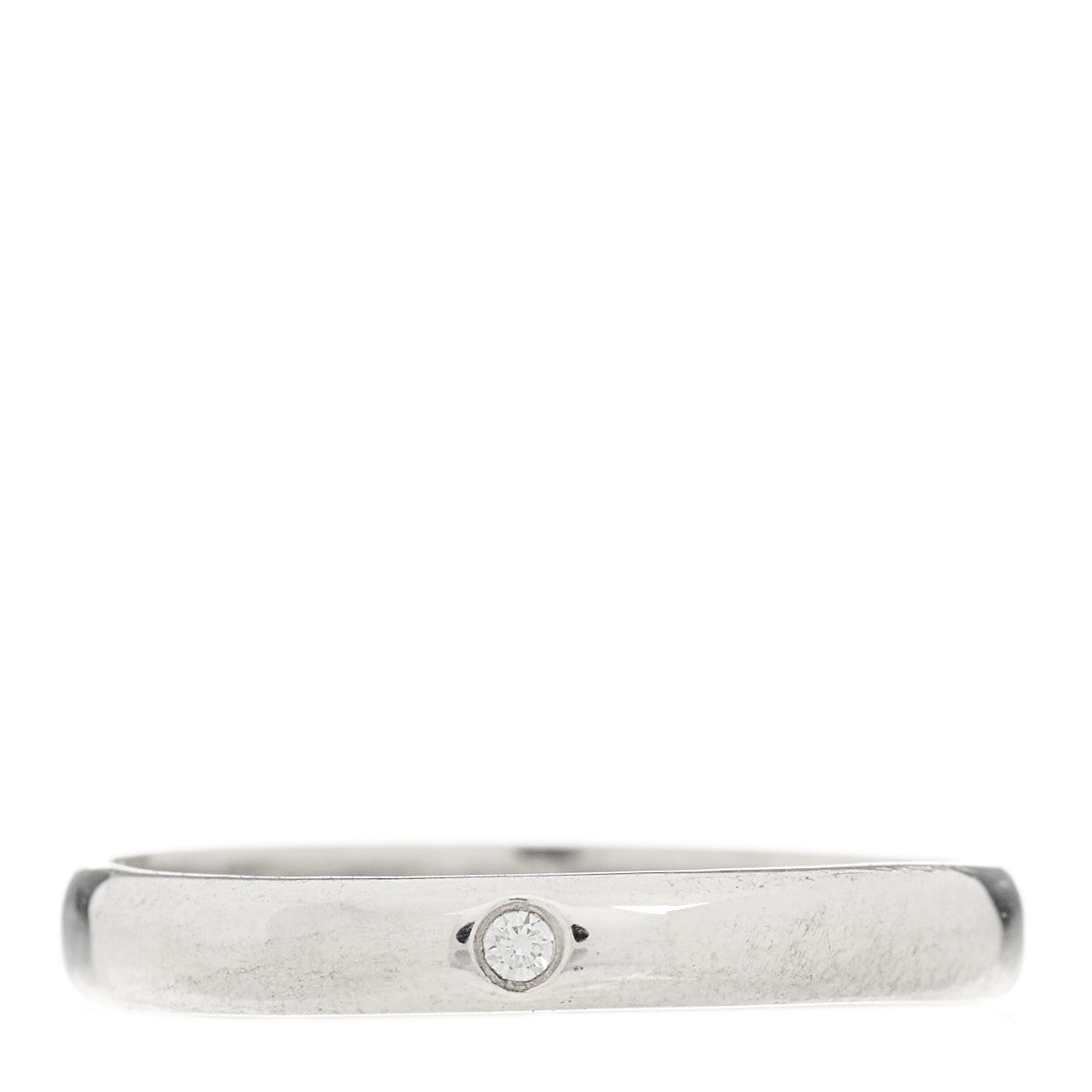 Platinum Diamond 2.6mm 1895 Wedding Band Ring 51 5.75