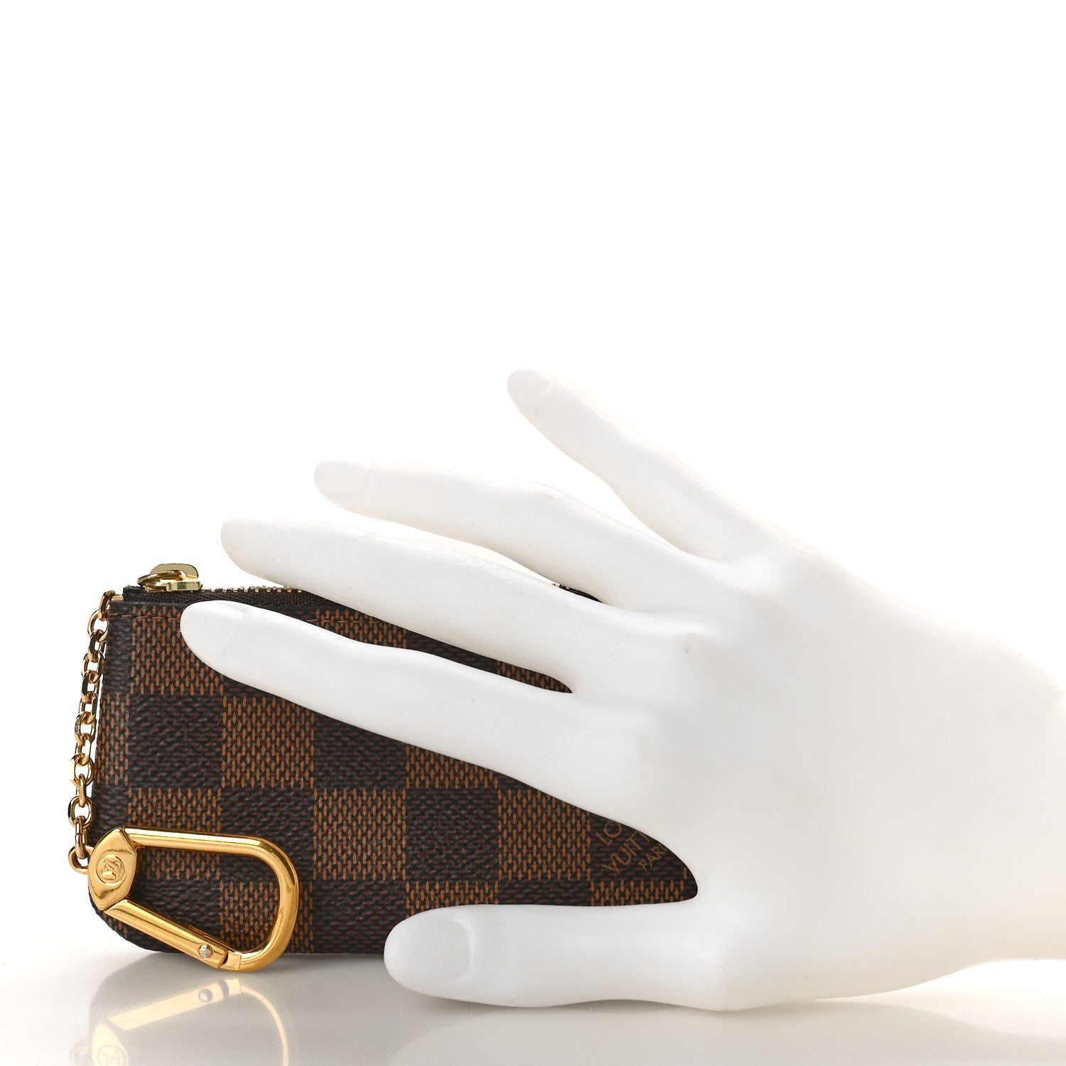 Louis Vuitton Damier Ebene Key Pouch 2 of 9
