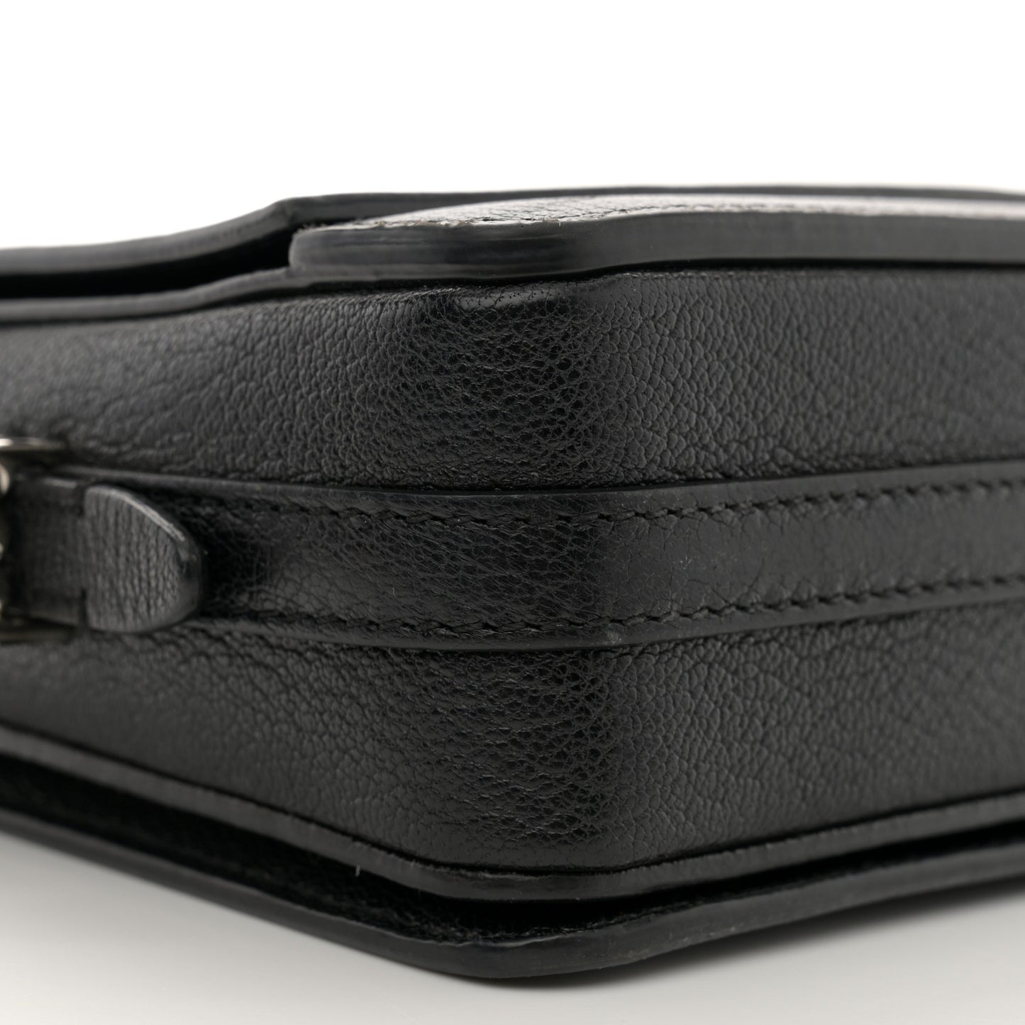 Goatskin Small Grace Bag Black