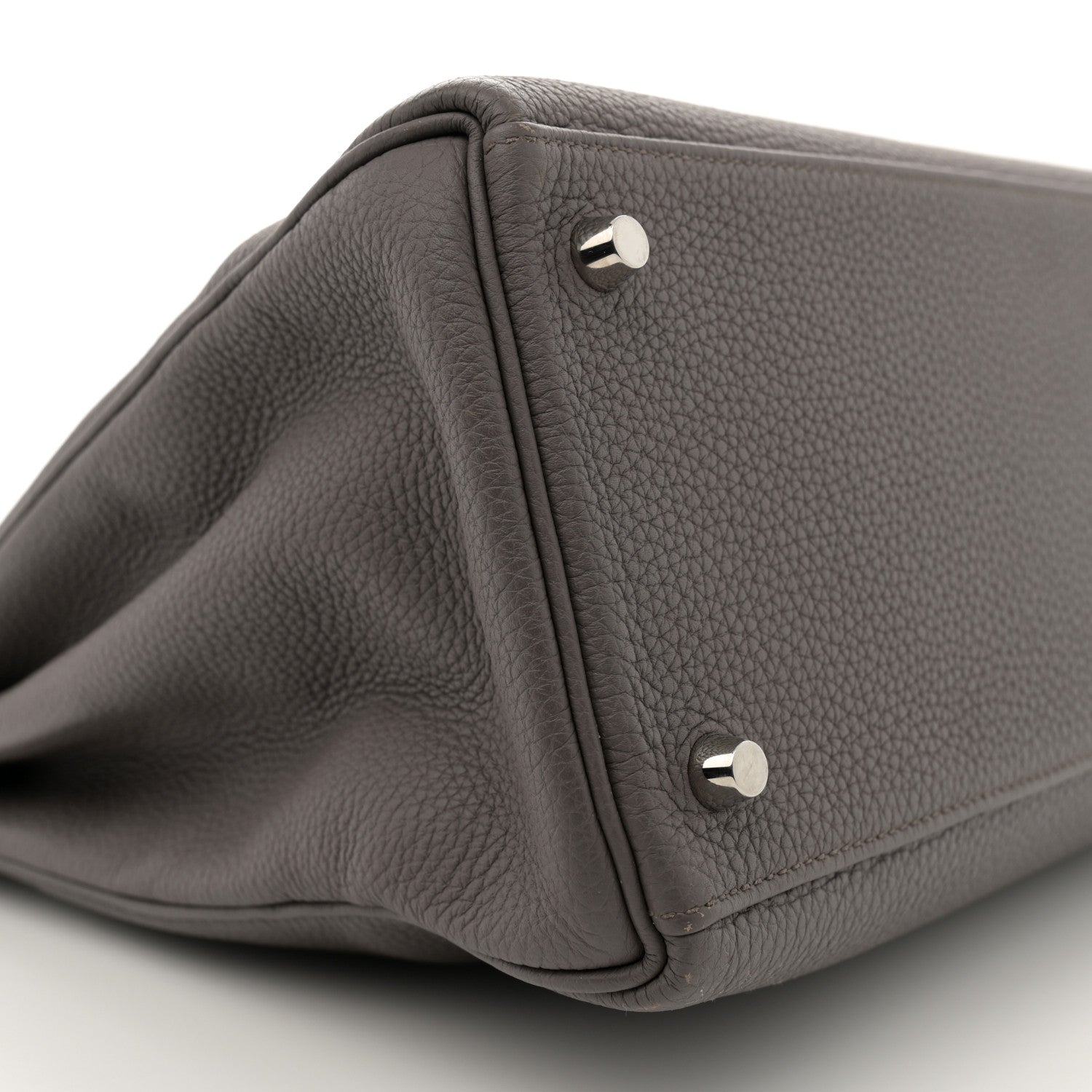 Hermes Togo Kelly Retourne 35 Etain 9 of 14