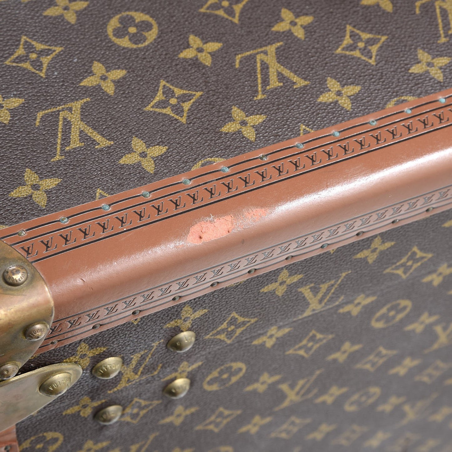 Monogram Stokowski Secretary Desk Trunk