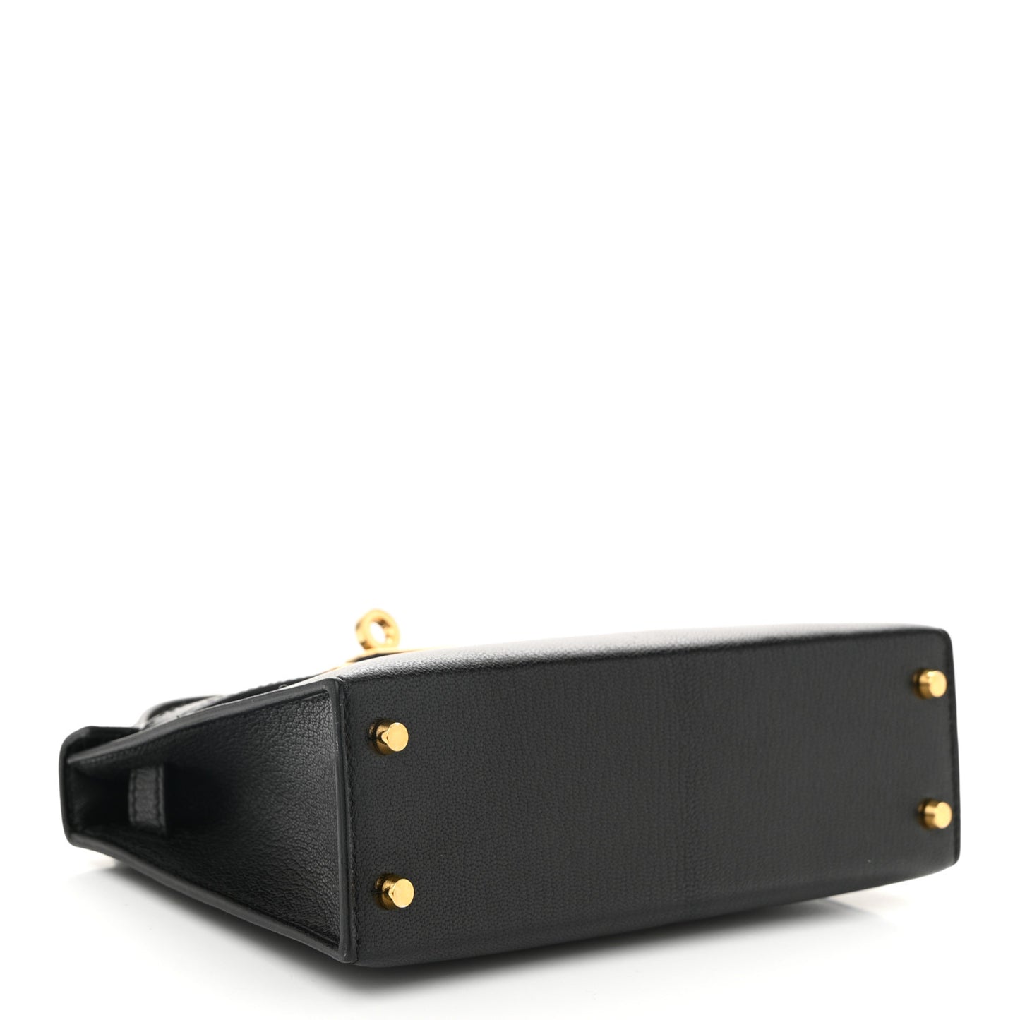 Chevre Chamkila Mini Kelly Sellier 20 Black