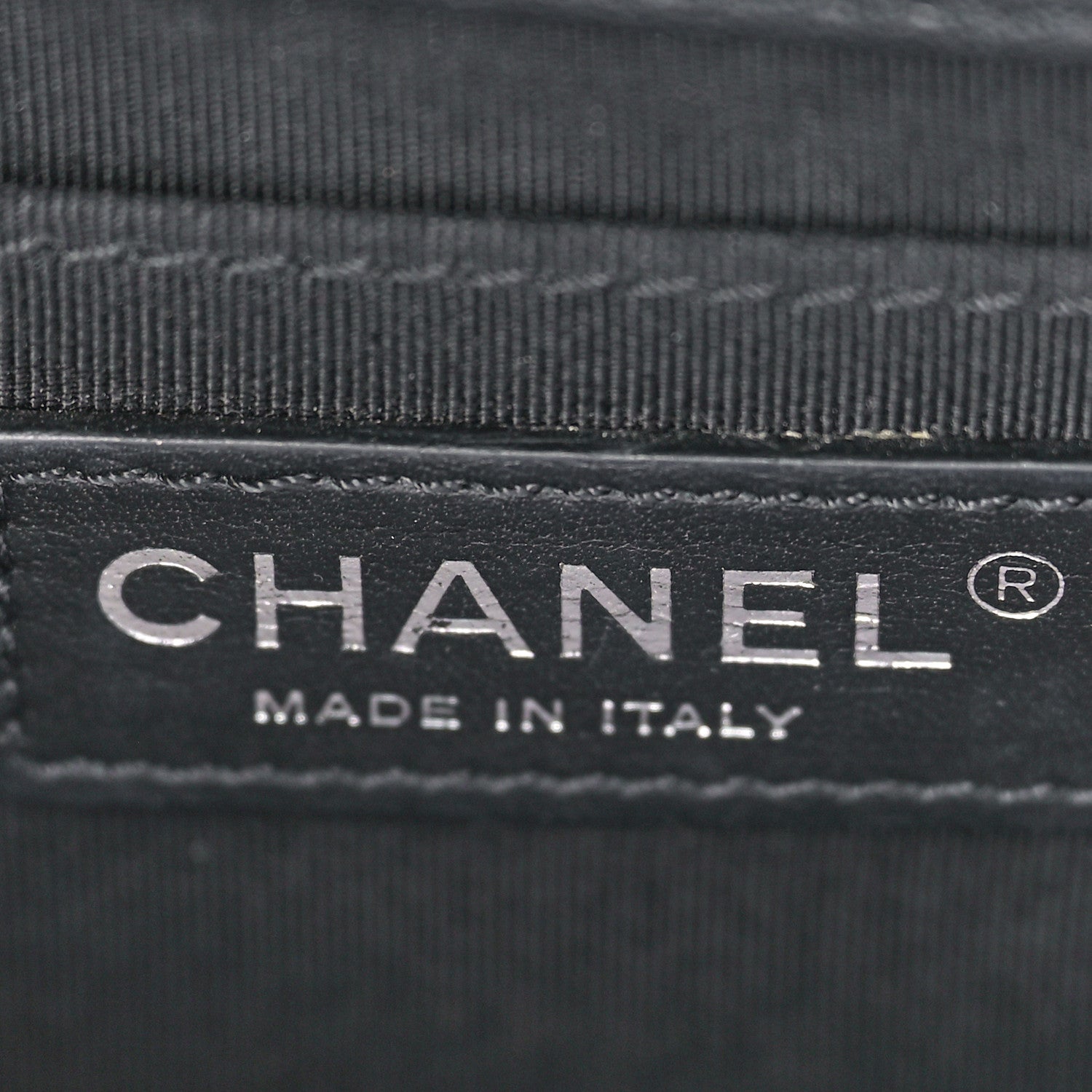 Chanel Grained Calfskin Quilted Small CC Box Top Handle Flap Black 6 of 10