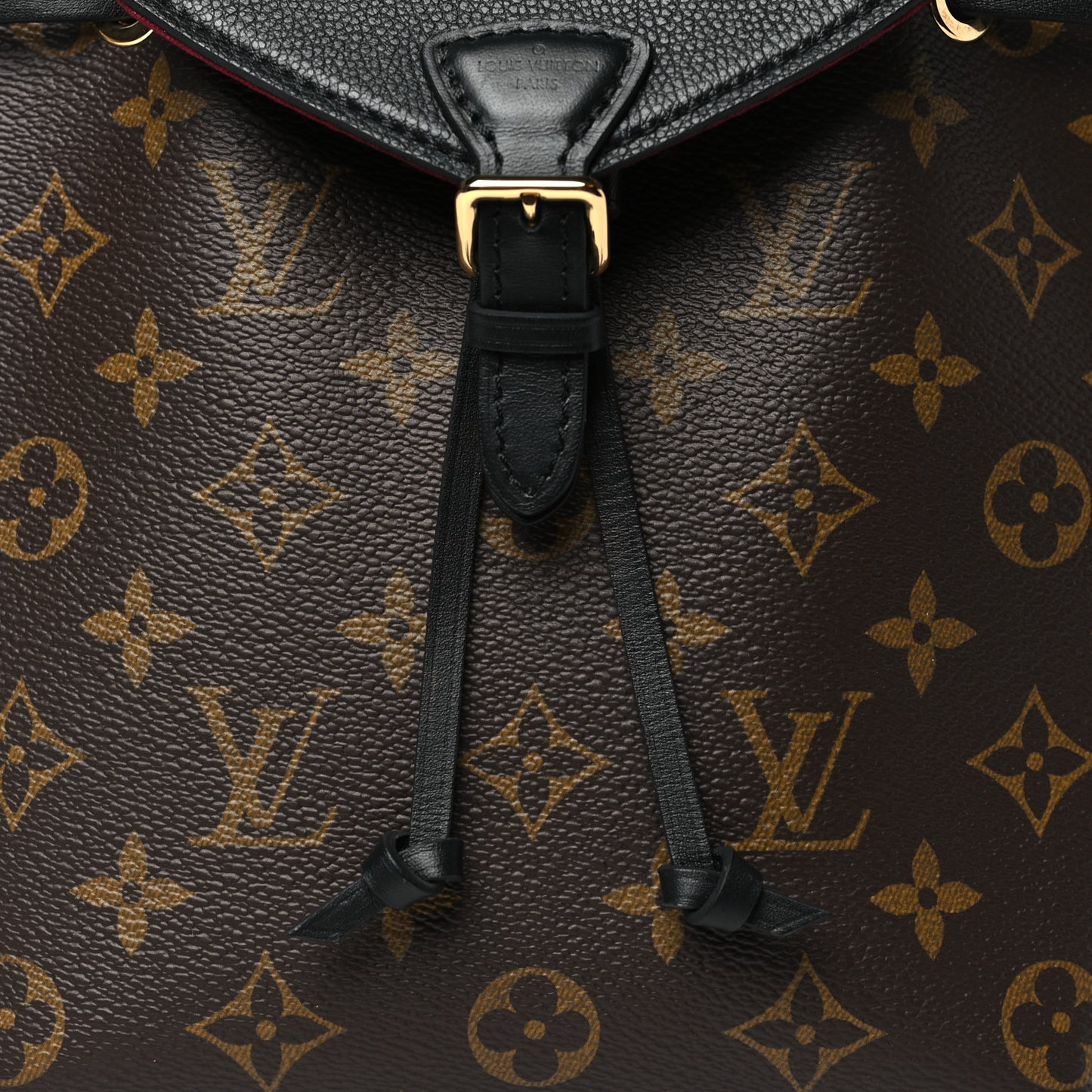 Monogram BB Montsouris NM Backpack Black