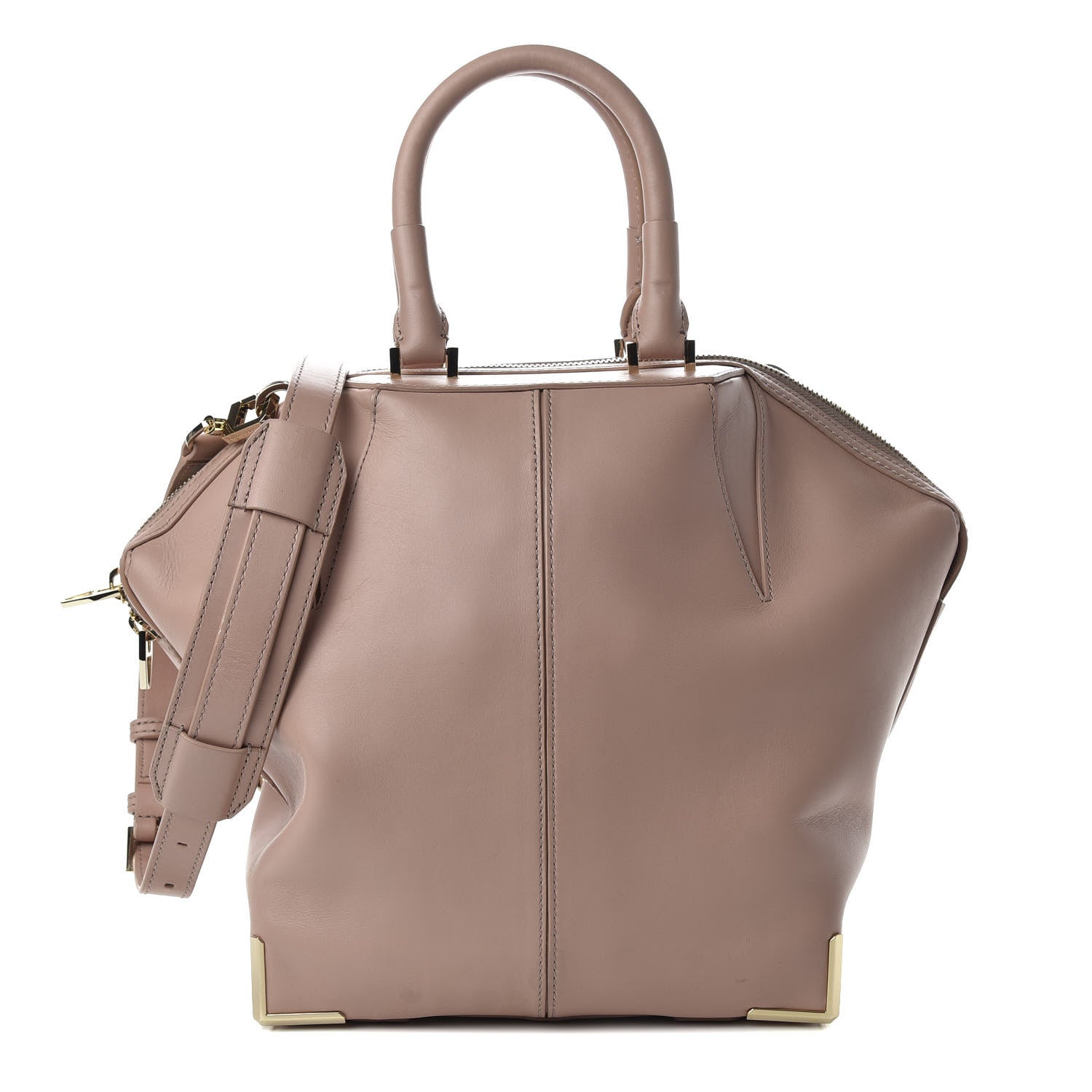 Alexander Wang Smooth Calfskin Small Emile Blush Gold Hardware 1 of 10