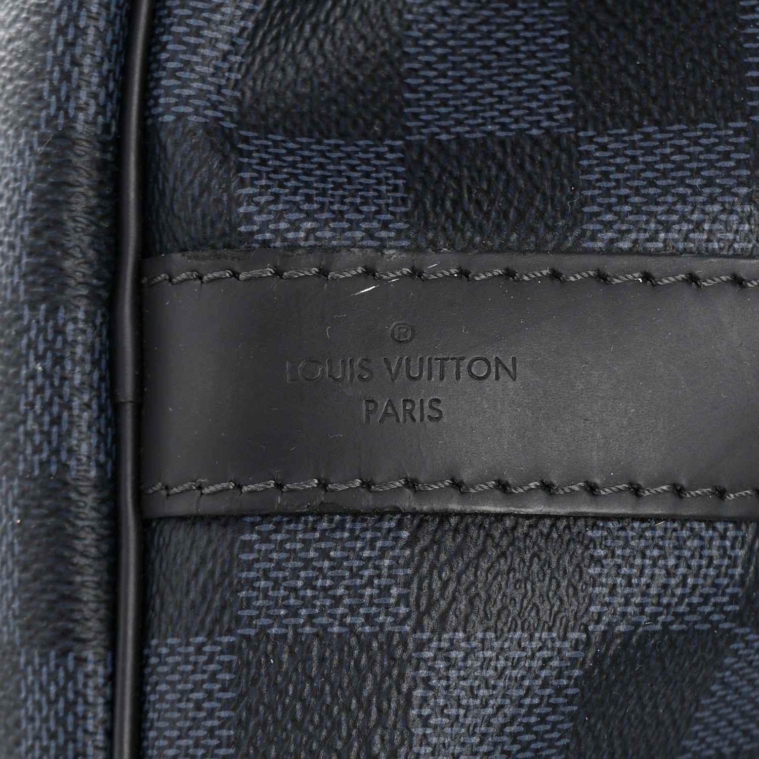 Louis Vuitton Damier Cobalt Keepall Bandouliere 55 5 of 10