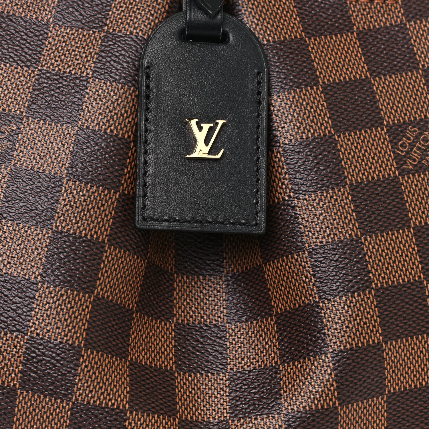 Louis Vuitton Damier Ebene Odeon Tote PM Black 7 of 11