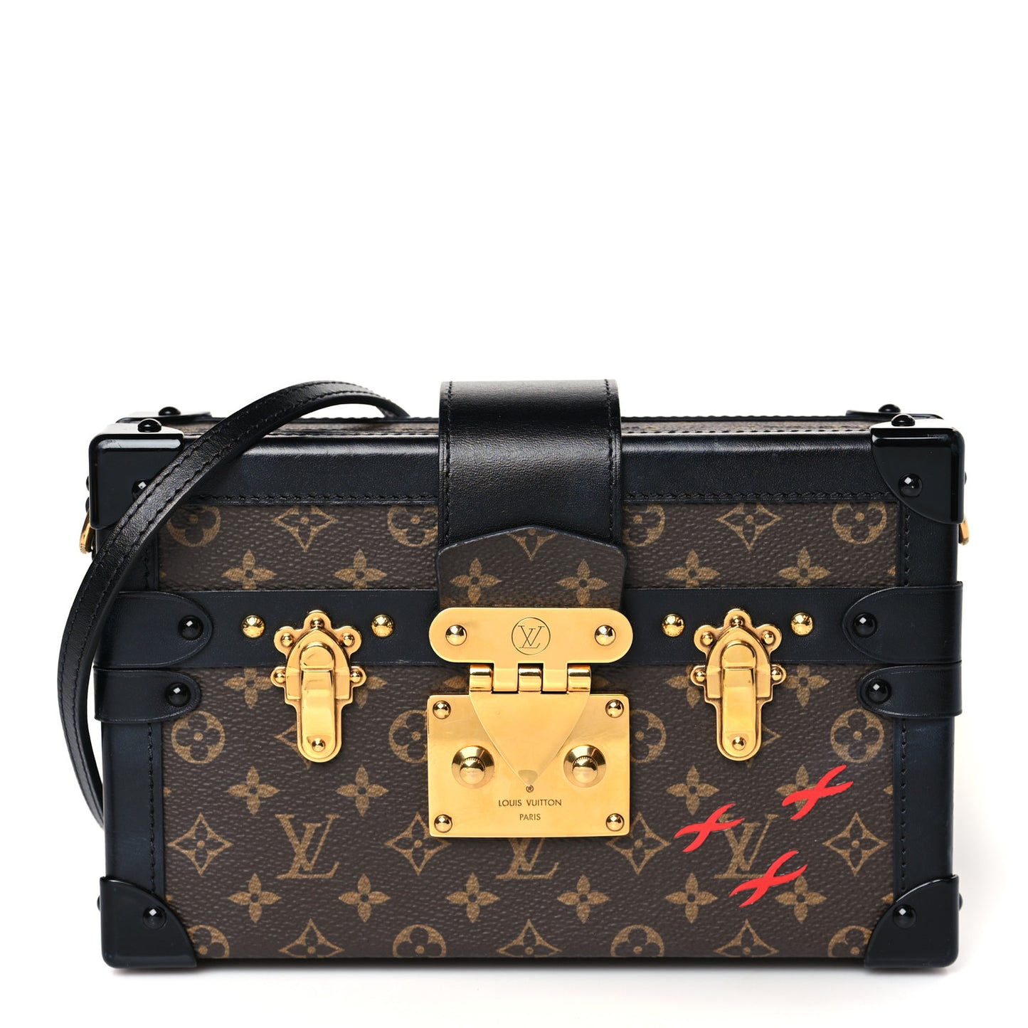 Monogram Petite Malle Black