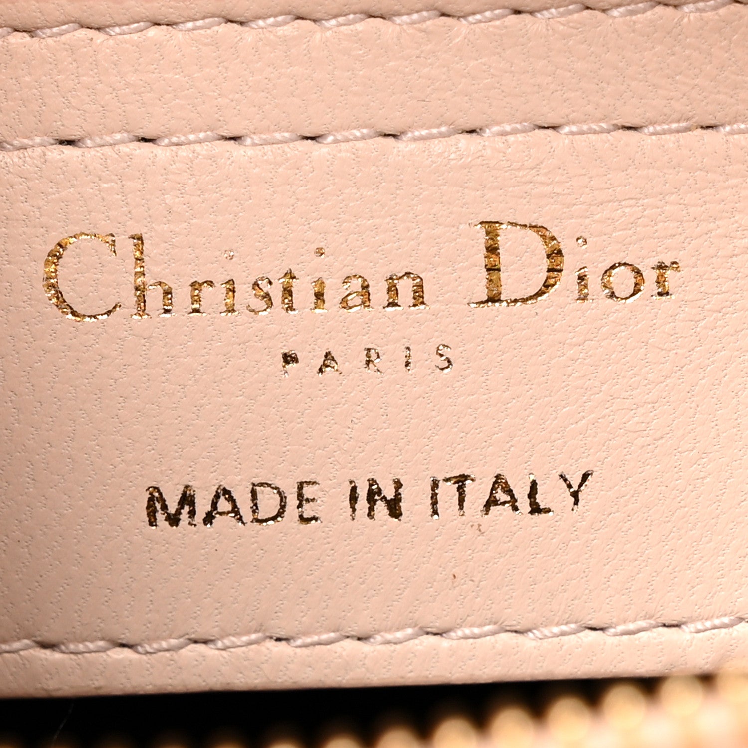 Christian Dior Lambskin Cannage Medium Lady Dior Light Pink 6 of 15