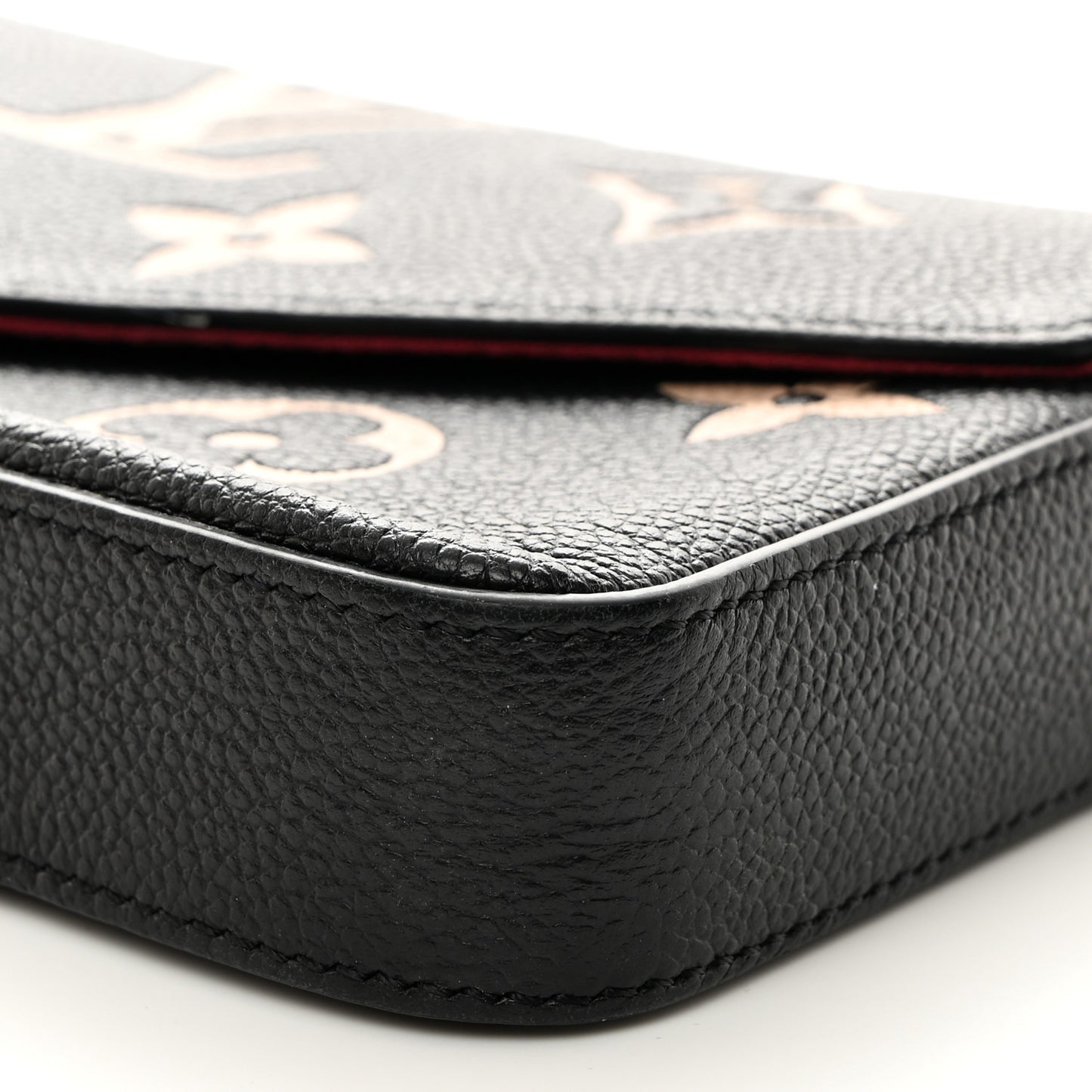 Empreinte Monogram Giant Felicie Pochette Black Beige