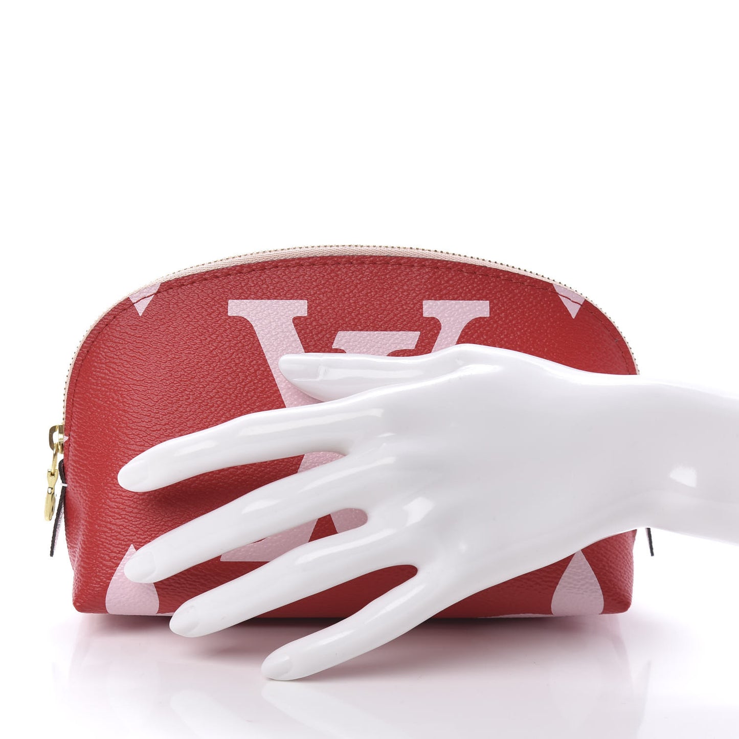 Monogram Giant Cosmetic Pouch Rouge