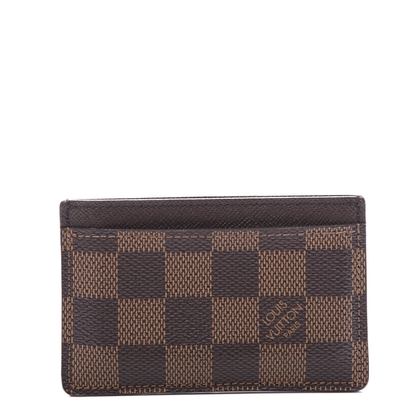 Damier Ebene Card Holder