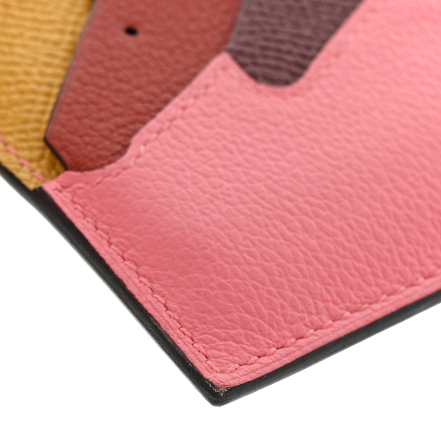 Epsom Evercolor Les Petits Chevaux Card Holder Ambre Brique Rouge H Rose Ete