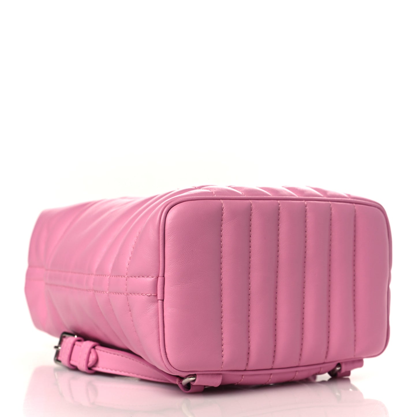 Lambskin Quilted Mini Lola Backpack Primrose Pink