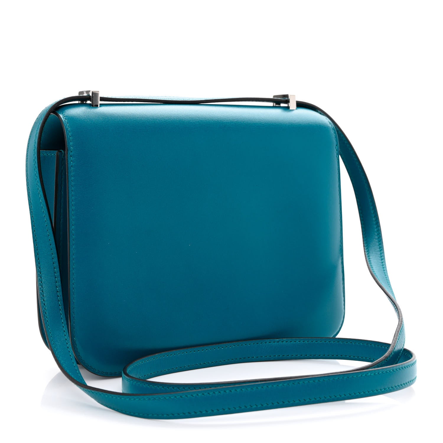 Hermes Tadelakt Constance 18 Bleu Izmir 3 of 14