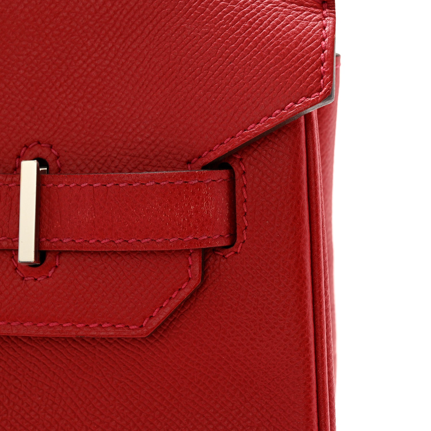 Hermes Epsom Birkin 35 Rouge Casaque 10 of 11